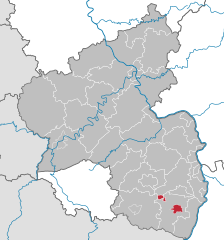 Plan Landau in der Pfalz