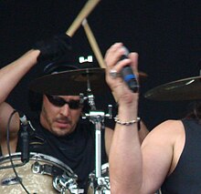 Rockenfield with Queensrÿche in 2009