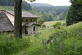 Zwei Lokomotiven im Lokschuppen des Gleisanschlusses und Bahnwärterhaus (Einzeldenkmale zu ID-Nr. 08959219)