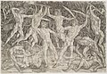 Antonio del Pollaiuolo, The Battle of the Nudes, 1470–1475, Kupferstich, 40 × 57,9 cm, Harvard Art Museums (Fogg Art Museum), Ident.Nr. M377, Cambridge (Massachusetts)