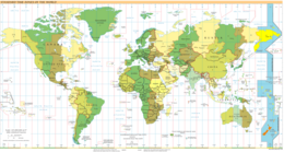 Localizzazione del fuso UTC+12