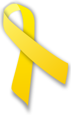 A yellow ribbon so that I don't forget for a moment the abductees from Israel by Hamas to Gaza, whom Hamas refuses to release.