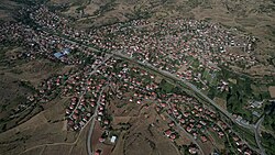 Air view of the village