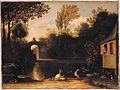 A Garden Scene with Waterfowl by Anthonie van Borssom (c. 1658-1667)