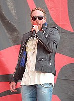 Axl Rose in June 2006 at the Download Festival in Donington, England.