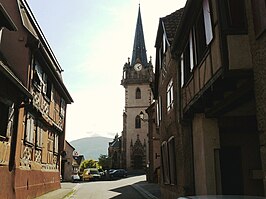 Centrum met Église Notre-Dame-de-l'Assomption