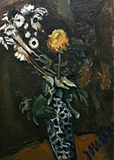 Chaim Soutine, Le Vase de fleurs / Die Blumenvase (1918)