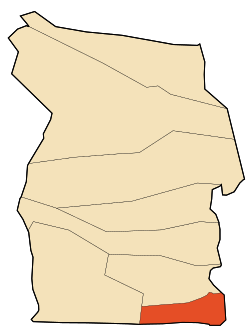 Location of Sidi Amrane commune within El M'Ghair Province