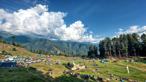 Devigol meadows in Bunjwah area of Kishtwar District