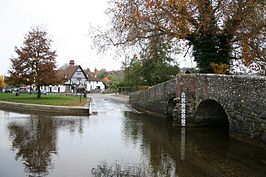 Aegen's Ford en de rivier Darrent