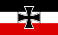 Alman İmparatorluk Donanması bayrağı. Alman neo-Naziler kullanıyor.