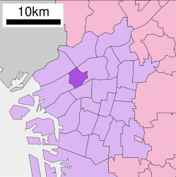 Fukushima-ku – Mappa