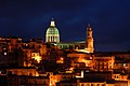 Ragusa Ibla gece panoraması