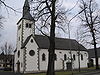 Außenansicht der Kirche St. Dionysius in Bentfeld