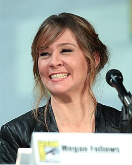 Megan Follows op San Diego Comic-Con International (2014)