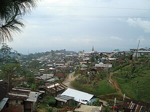 A view of Mokokchung Village