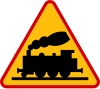 A-10 "railroad crossing ahead"