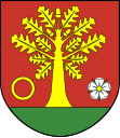 Wappen der Gmina Dębowa Łąka