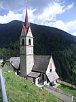 Pfarrkirche zu den Vierzehn Nothelfern mit Friedhof