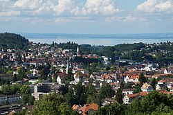 St Gallen Manastir Kilisesi ve eski şehir