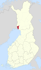 Lage von Tdaornio in Finnland