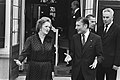 Birleşik Krallık başbakanı Margaret Thatcher ve Başbakan Dries van Agt, 6 Şubat 1981'de Catshuis'de.