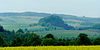 Blick südwärts zum Höhn mit rechts dahinter befindlichem Dorf Klings