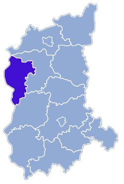 Location within the voivodeship