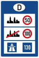 393 Informationstafel an Grenzübergangsstellen