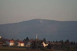 Blick von Neu-Edingen zum Königstuhl