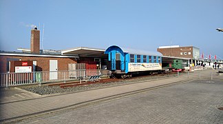 Ehemaliger Bahnhof Harle im Außenhafen Harlesiel