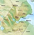 Image 1A map of Djibouti (2012)