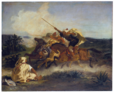 Fantasia arabe von Eugène Delacroix, 1833