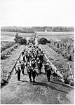 De feestelijke terugkeer van de jongens op 16 juli 1945.