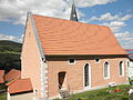 Kirche in Altenberga (Südseite)