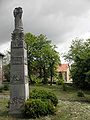 Kriegerdenkmal in Bachra auf dem Kirchhof