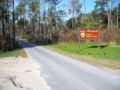 Lake Woodruff National Wildlife Refuge entrance