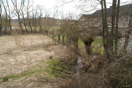 De Tüljebach op de grens tussen Neu-Moresnet en Bildchen (Aken)