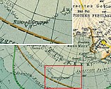 Ausschnitt einer Karte von 1906 mit fraglichem Eintrag