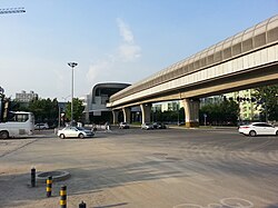 Xihongmen Station of Beijing Subway, 2013