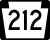 Pennsylvania Route 212 Truck marker