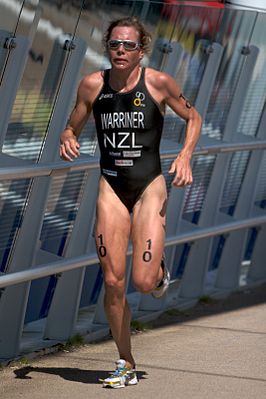 Warriner op de Salford Triathlon 2007