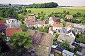 Blick vom Kirchendach nach Südosten