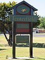 Entrance sign to Tenterfield