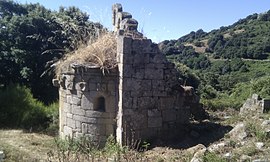 The chapel of San Petru di Panacali, in Forciolo