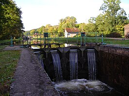 Sluis bij Sardy-lès-Épiry