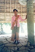 Rituele kleding van vrouw, West-Timor, 1991.