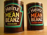 Heinz beans tins