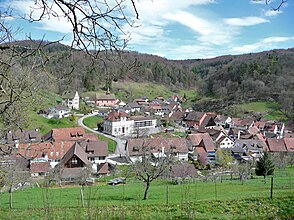 Das Dorf Hemmental im Hemmentalertal