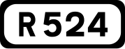 R524 road shield}}